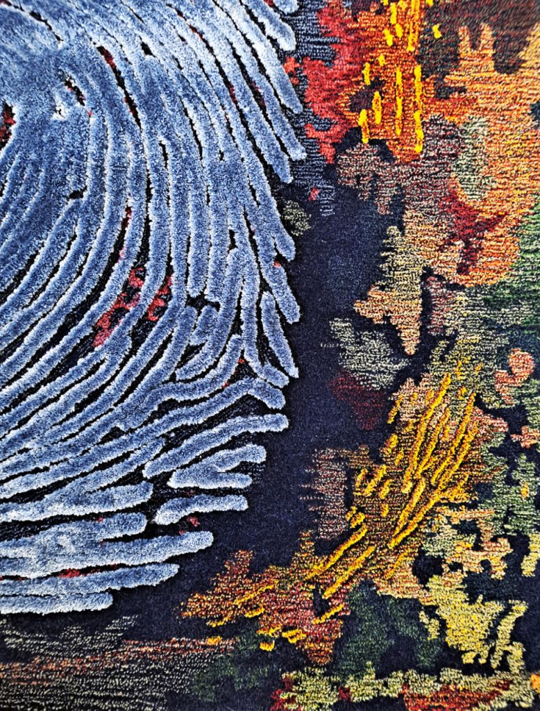 Alarwool - custom woven carpets - lorenzo quinn alarwool det1