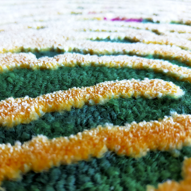 Alarwool - custom woven carpets - lorenzo quinn fingerprints details 05