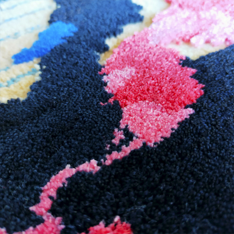 Alarwool - custom woven carpets - vince bernard vb details 02