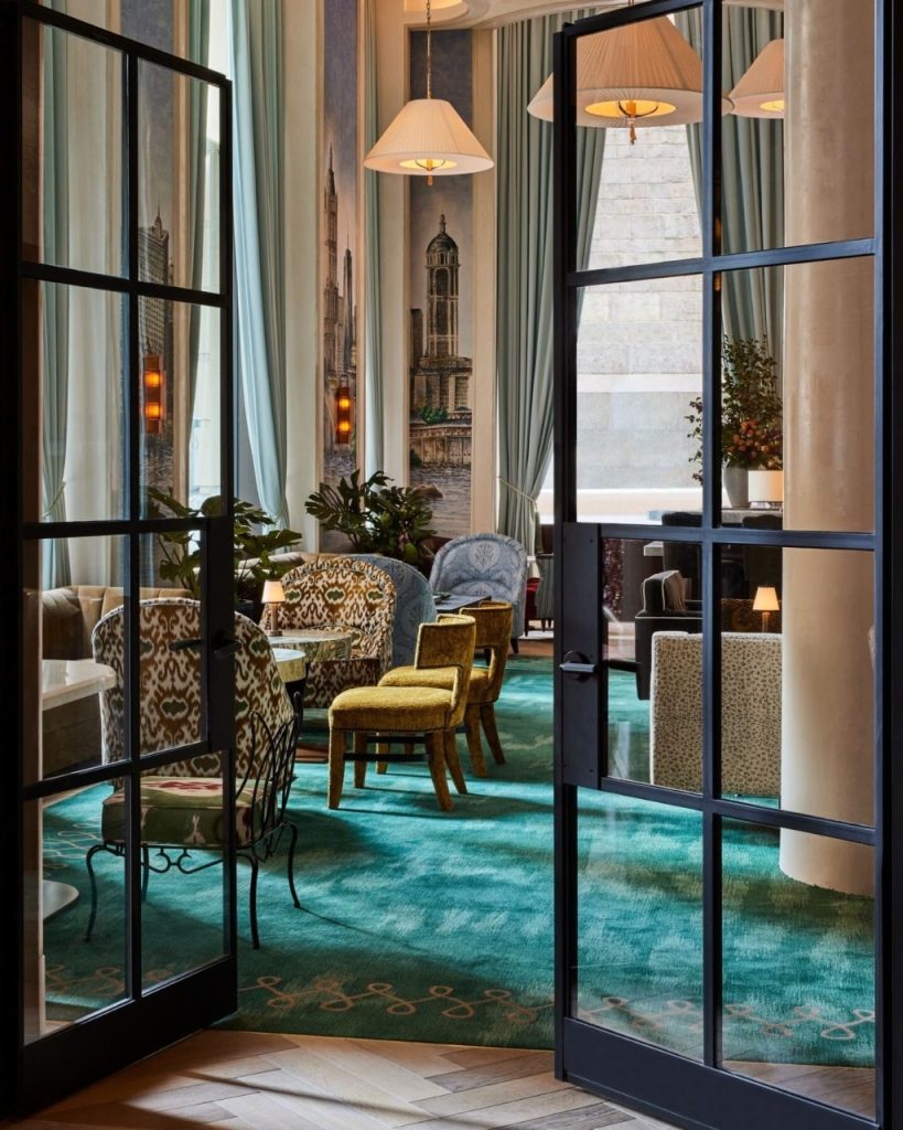 Alarwool - custom woven carpets - alarwool the wall street hotel nyc