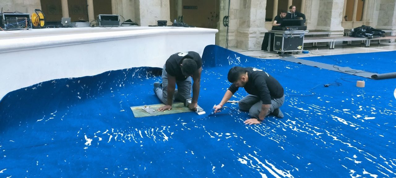 Alarwool - custom woven carpets - alarwool installation 04b