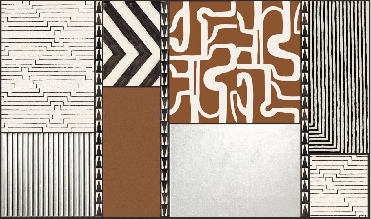 Alarwool - custom woven carpets - checa woid x alarwool terracota