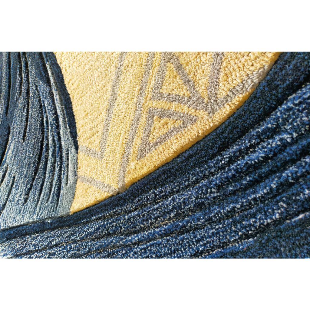 Alarwool - custom woven carpets - courtyard marriot tbilisi parnas lounge texture