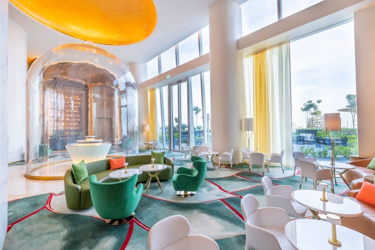 Alarwool - custom woven carpets - fairmont doha 05