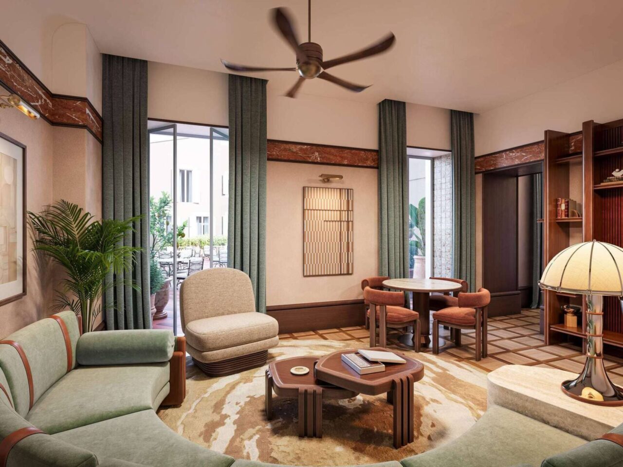 Alarwool - custom woven carpets - orient express rome la minerva 00007