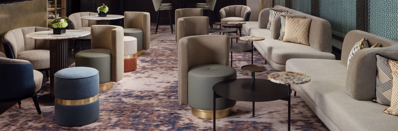 Alarwool - custom woven carpets - marriot luxembourgh greatroom 17468 Pano Hor