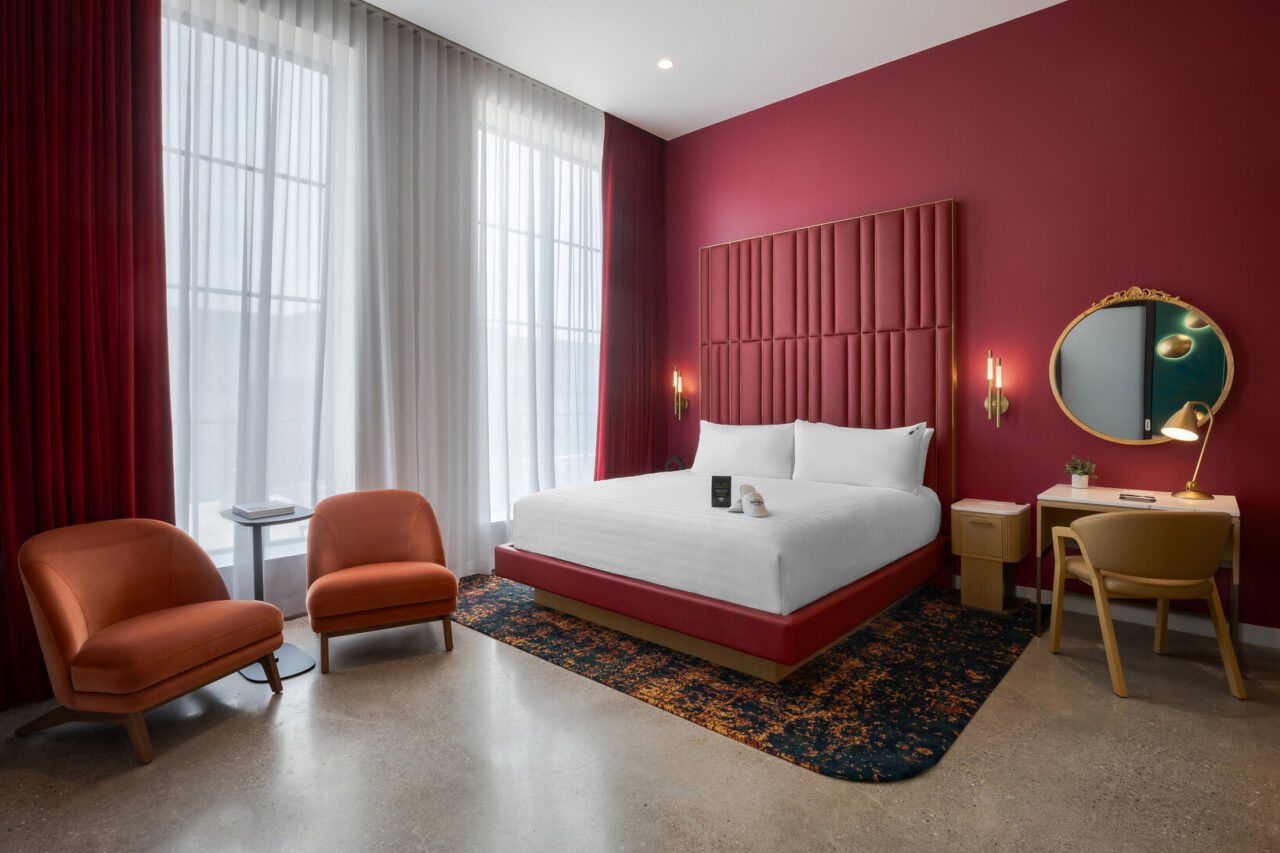 Alarwool - custom woven carpets - hard rock london ontario HRHLO ROCK STAR SUITE BEDROOM 1