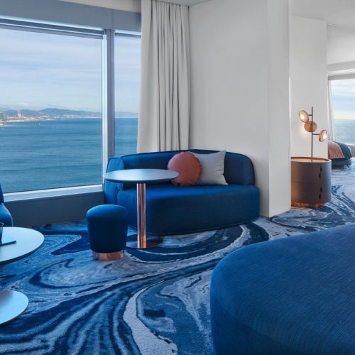 Cool Corner Suite Living Room